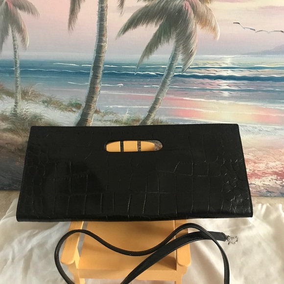 Michael Kors Tilda Clutch Large , Black - Picture 10 of 16